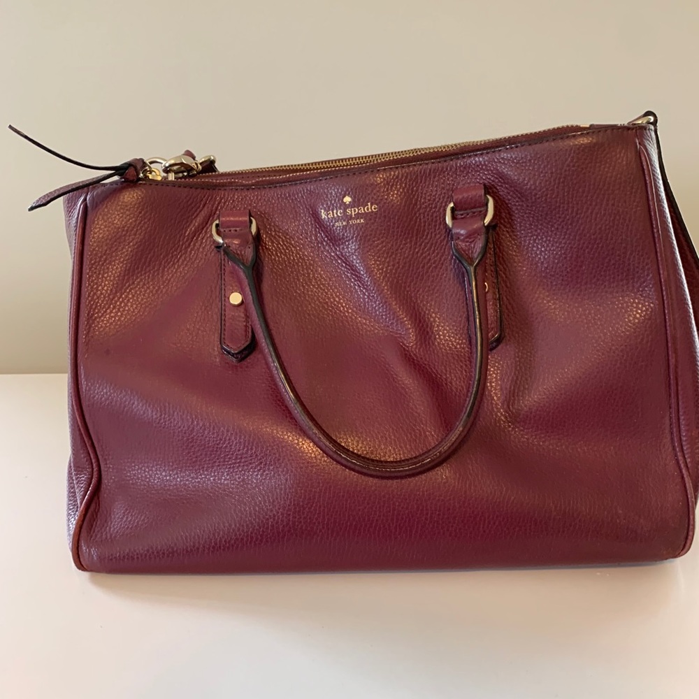 Kate Spade Burgundy purse